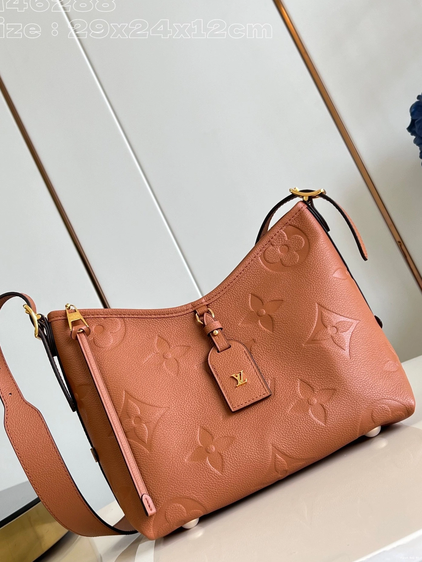 First bag ru PM-29*24*12cm LOUIS CARRYALL VUITTON 0822